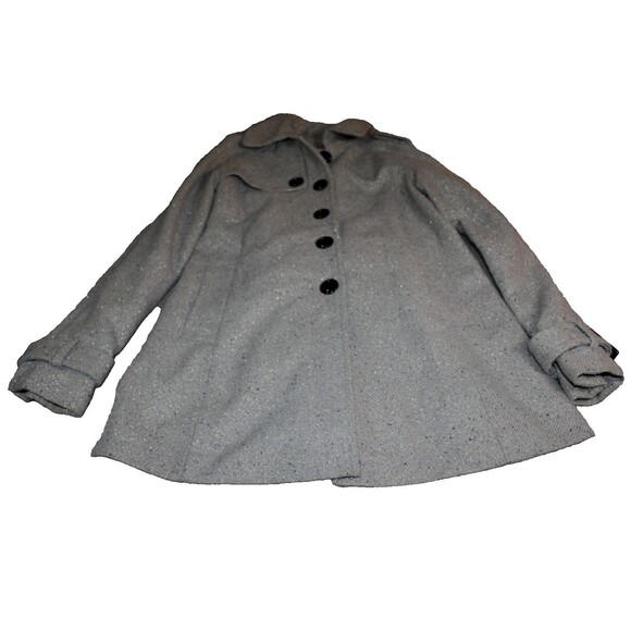 WORTHINGTON Grey   COAT WOMENS LADIES SIZE SMALL PETITE - Picture 1 of 16